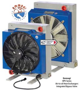 Emmegi HPV Heat Exchangers with Bypass Valve