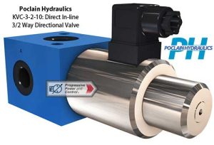 KVC-3-2-10: Direct In-line 3/2 Way Directional Valve