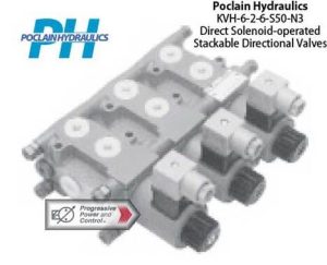 KVH-6-2-6-S50-N3: Direct Solenoid Operated Stackable Directional Valves
