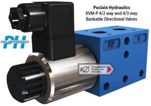 KVM-P: 4/2 way and 4/3 way Bankable Directional Valves