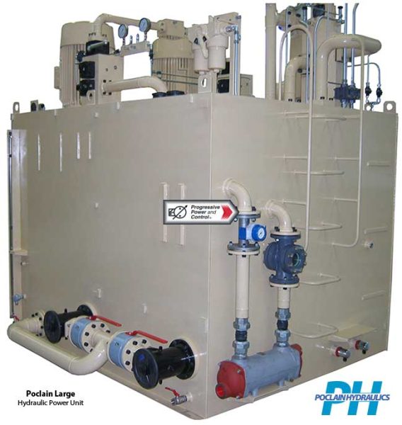 Poclain Large Hydraulic Power Unit
