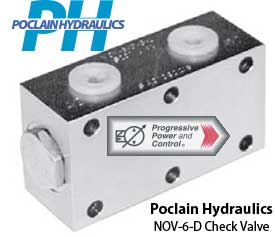 Poclain NOV-6-D Check Valve​