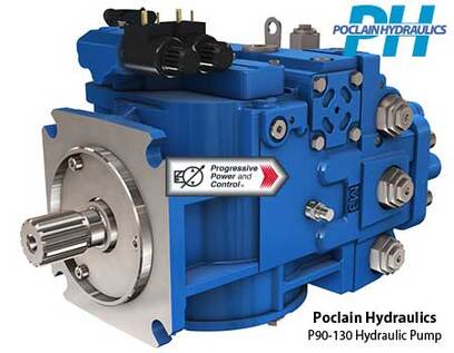 Poclain P90-130 Hydraulic Pump