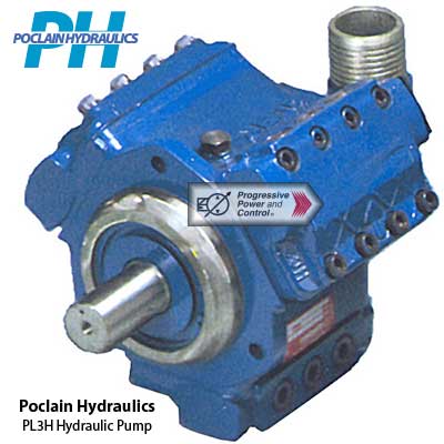 Poclain PL3H Pump Models (3 outputs)