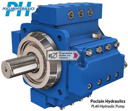 Poclain PL4H Pump Models (4 outputs)