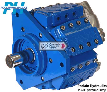Poclain PL6H Pump Models (6 outputs)
