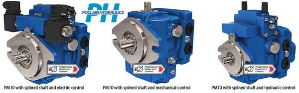 Poclain PM10 Series Axial Piston Pumps