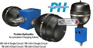 Poclain Accumulator Charging Valves