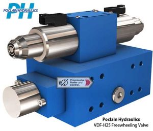 Poclain VDF-H25 Freewheeling Hydraulic Assistance Valve