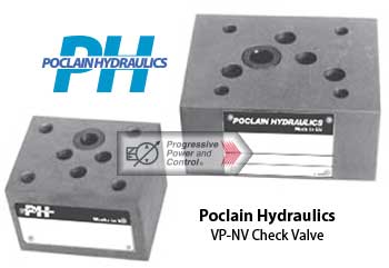 Poclain VP-NV Check Valve​