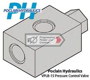 Poclain VPLB15 Pressure Control Valves