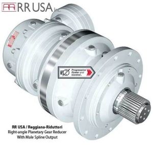 RRUSA Right Angle Gear Reducers with Male Spline