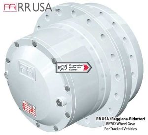 RRUSA RRTD Wheel Drives for Tracked Vehicles