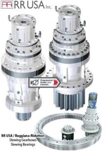 RR USA Planetary Gear Reducers for Slew Drive Applications