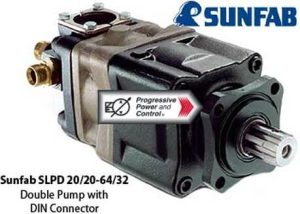 Sunfab SLPD 20/20-64/32 DIN Double Pump