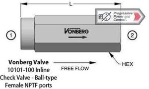 Vonberg 10101-100 Check valve