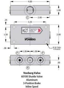 Vonberg 60100 Shuttle Valve