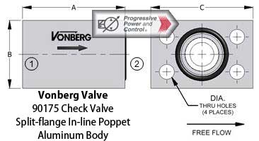 Vonberg 90175 Check Valve​