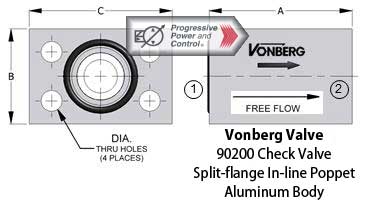 Vonberg 90200 Check Valve