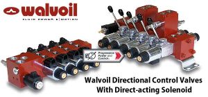 Walvoil Direct-acting Solenoid Valves