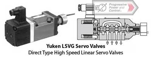 Yuken LSVG series Direct Type Linear Servo Valves