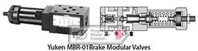 Yuken MBR-01 Brake Modular Valve