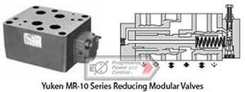 Yuken MR-10 Series Reducing Modular Valves