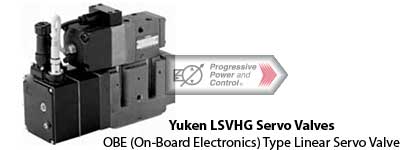 Yuken OBE (On-Board Electronics) Type Linear Servo Valves