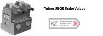 Yuken UBGR series Brake Valves