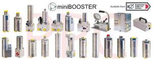 MiniBOOSTER Hydraulic Pressure Intensifiers