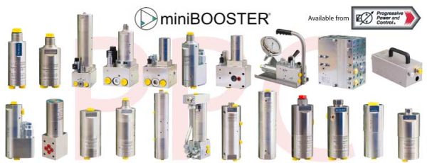 MiniBOOSTER Hydraulic Pressure Intensifiers