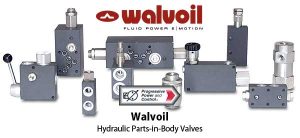 Walvoil "Parts-in-body" Hydraulic Valves