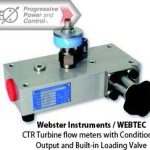 CTR Turbine flow meters - conditioned output and built-in loading valve