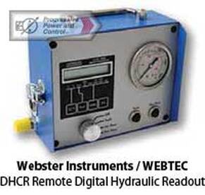 DHCR Remote Digital Hydraulic Testers