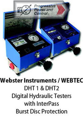 DHT 1 / DHT2 Digital Hydraulic Testers