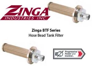 Zinga BTF Hose Bead Tank Filter (Strainer)