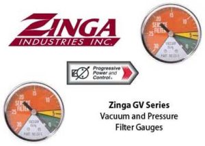 Zinga GV/GVL Filter Vacuum Gauges​