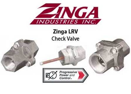 Zinga LRV In-Line Check Valves ​