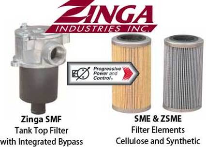 Zinga SMF Tank Top Filter with Integrated Bypass