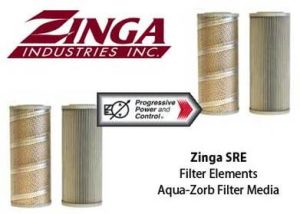 Zinga RE & SRE Hydraulic Filter with Aqua-Zorb™ Filter Media