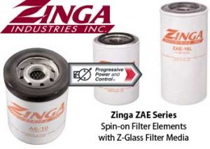 Zinga ZAE Hydraulic Filters with Z-Glass Media