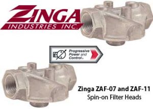 Zinga ZAF-07 and ZAF-11 Spin-on Filter Heads